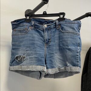 Blue Denim Women's Shorts